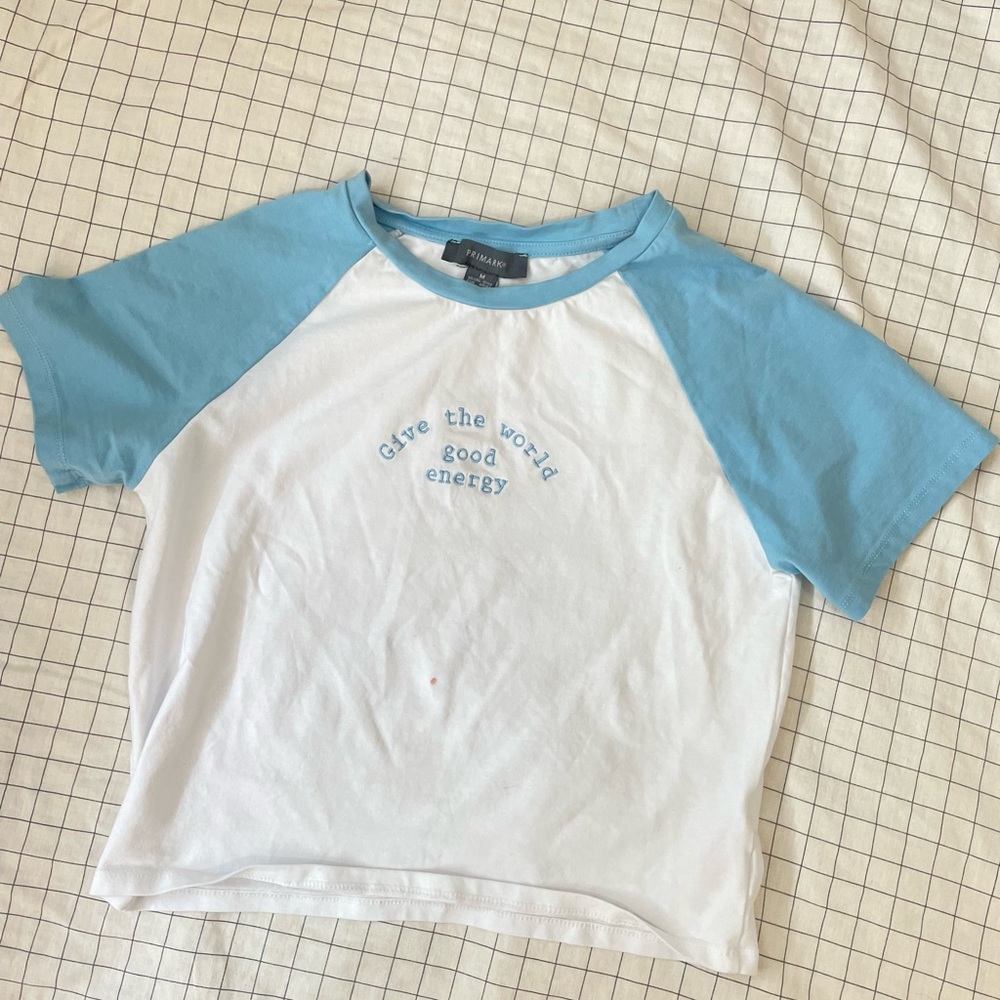 white-blue short